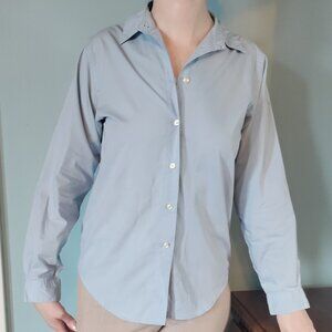 Vintage Land's End Light Blue Collared Button Up